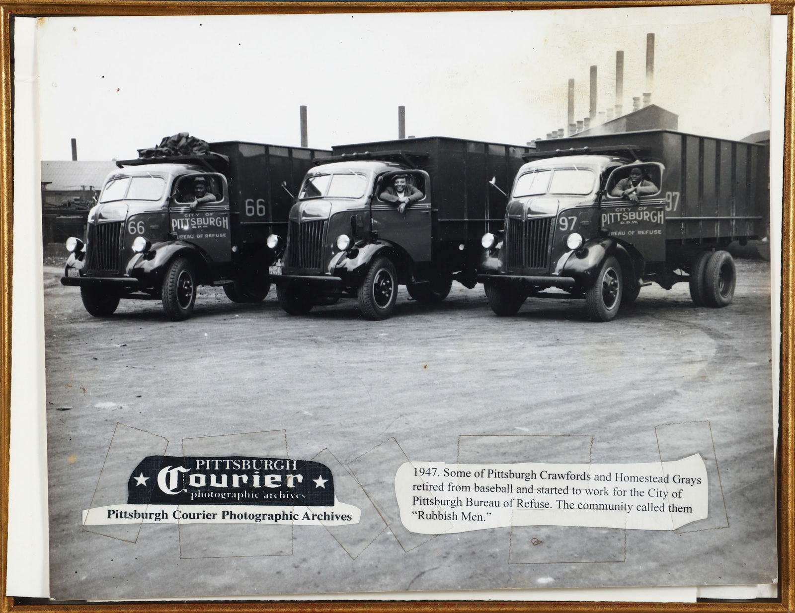 Teenie Harris Pittsburgh Garbage Men Photograph (1 of 2)
