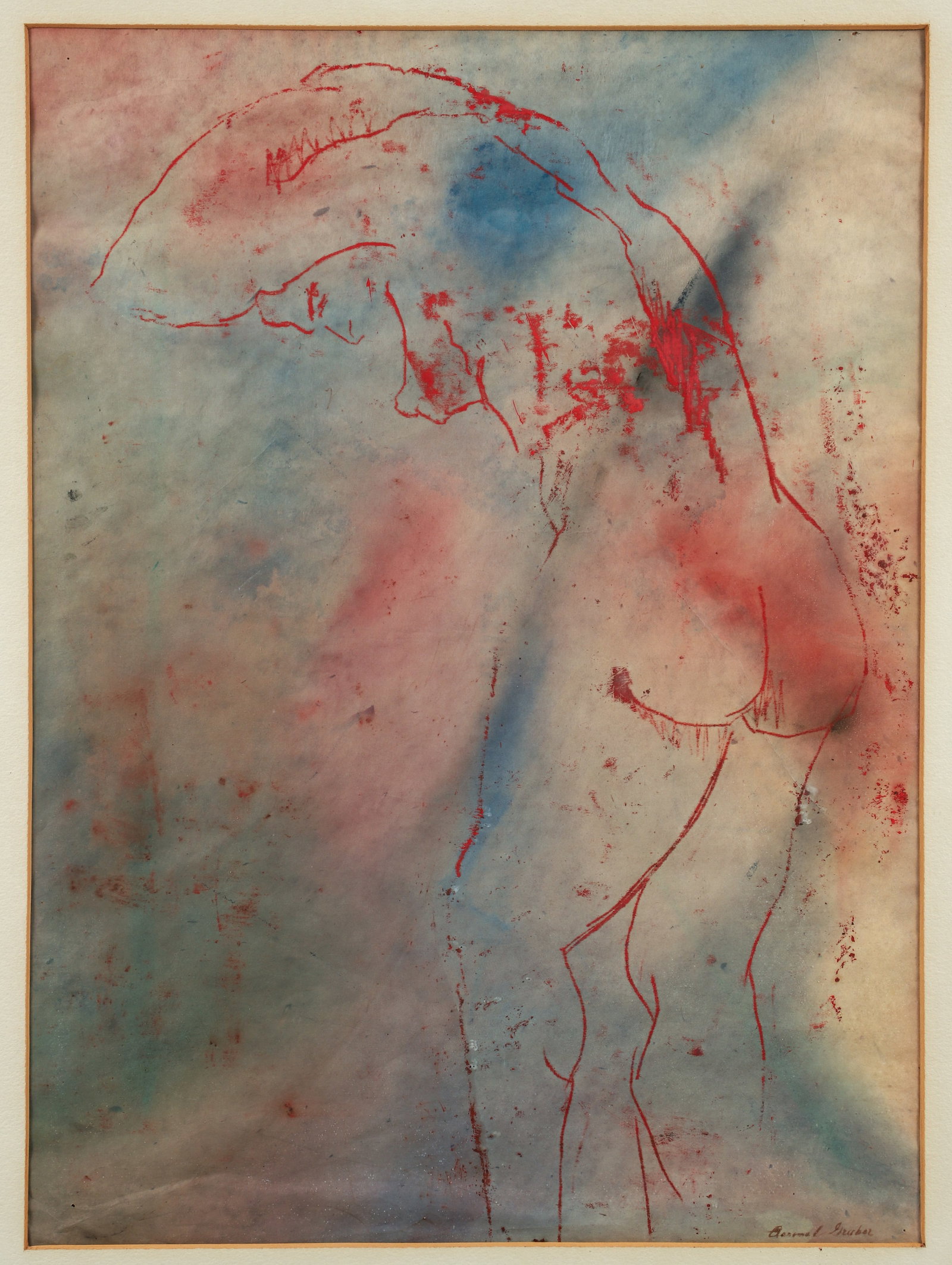 Aaronel deRoy Gruber Pity me Not work on paper (1 of 4)