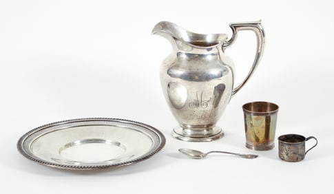 5 Piece lot of Assorted American Sterling Silver