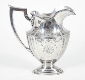 Grogan Sterling Silver 3 3/8 pint Pitcher