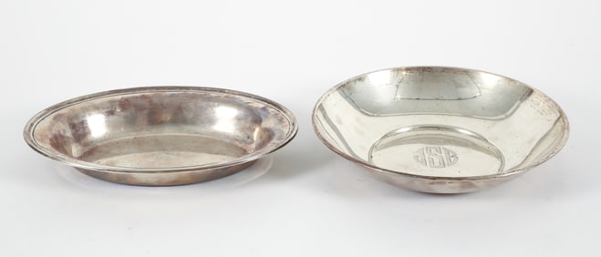 2 Mid 20th Century Gorham Sterling Silver Serving Bowls