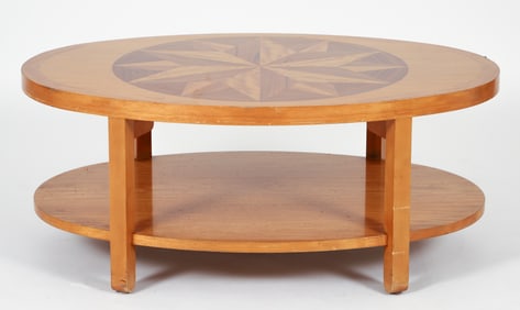 Charles Pfister for Baker Primavera Oval Coffee Table