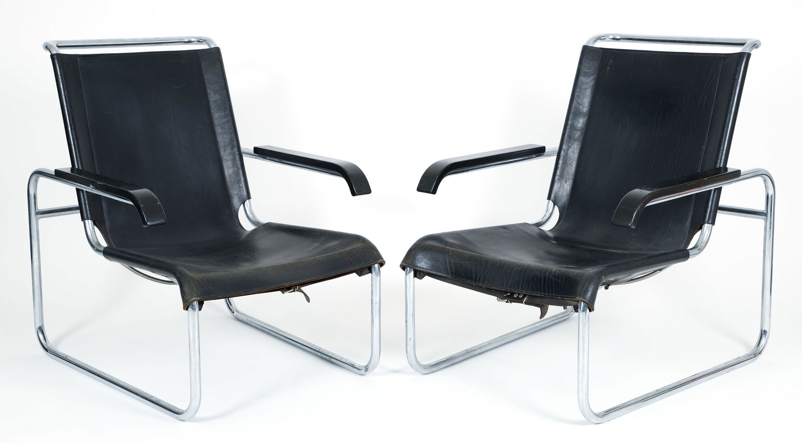 Pair Marcel Breuer for Thonet B35 Lounge Chair by ICF (1 of 6)