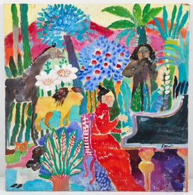 Ann Frantic oil Concert in Tropical Paradise