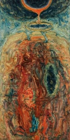 Ambadas 1969 oil on canvas Abstract 11
