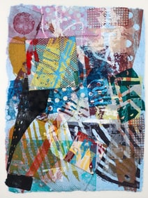 Sam Gilliam Ichi 1994 variable edition handmade paper work