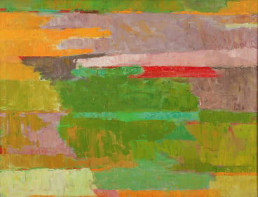 Anne T. Golomb 1960s abstraction Summertime