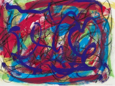 Hedy O'Beil Festivity 2015 Acrylic on Paper