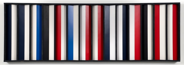 Martin Prekop unique Suprematist Wall Relief