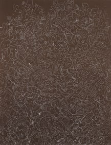 Mark Tobey Psaltery First Form 1974 Etching Signed