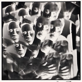 Arthur Tress circa 1995 Crystal Ball Portrait Photograph, East Village NYC