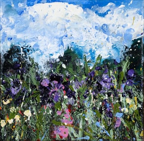 Gerry Tuten 2020 oil on canvas April