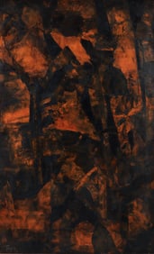 Russell Twiggs 1956 collage and mixed media Creation