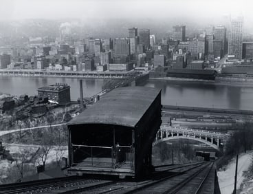 Todd Webb Rare Photograph Castle Shannon Incline