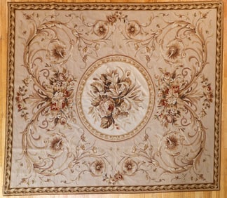 French Aubusson style carpet French designer Henri Samuel
