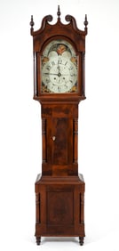 Jacob Moyer Skippackville Tall Case Clock c.1830s Eastern PA