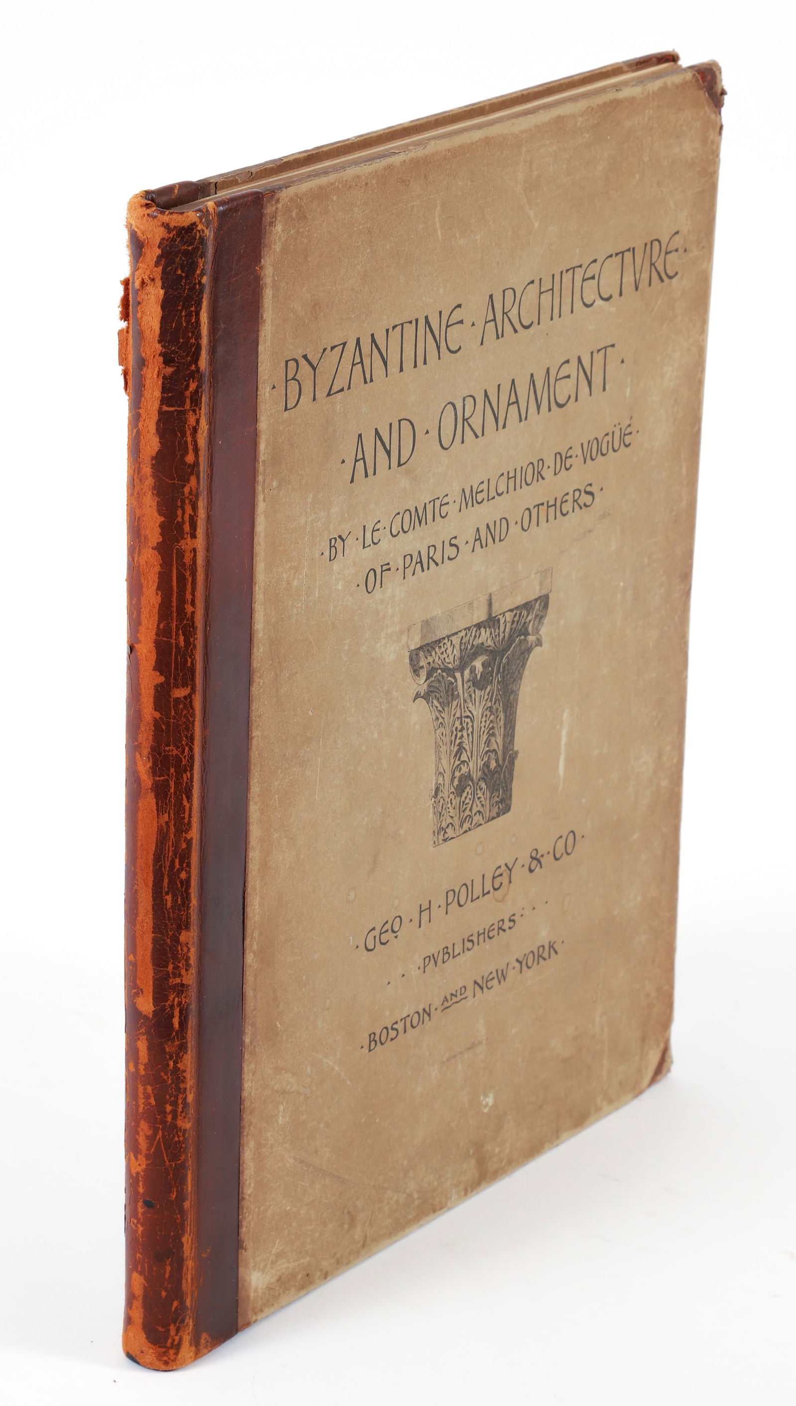 Melchior de Vogue Byzantine Architecture Ornament 1890 (1 of 6)