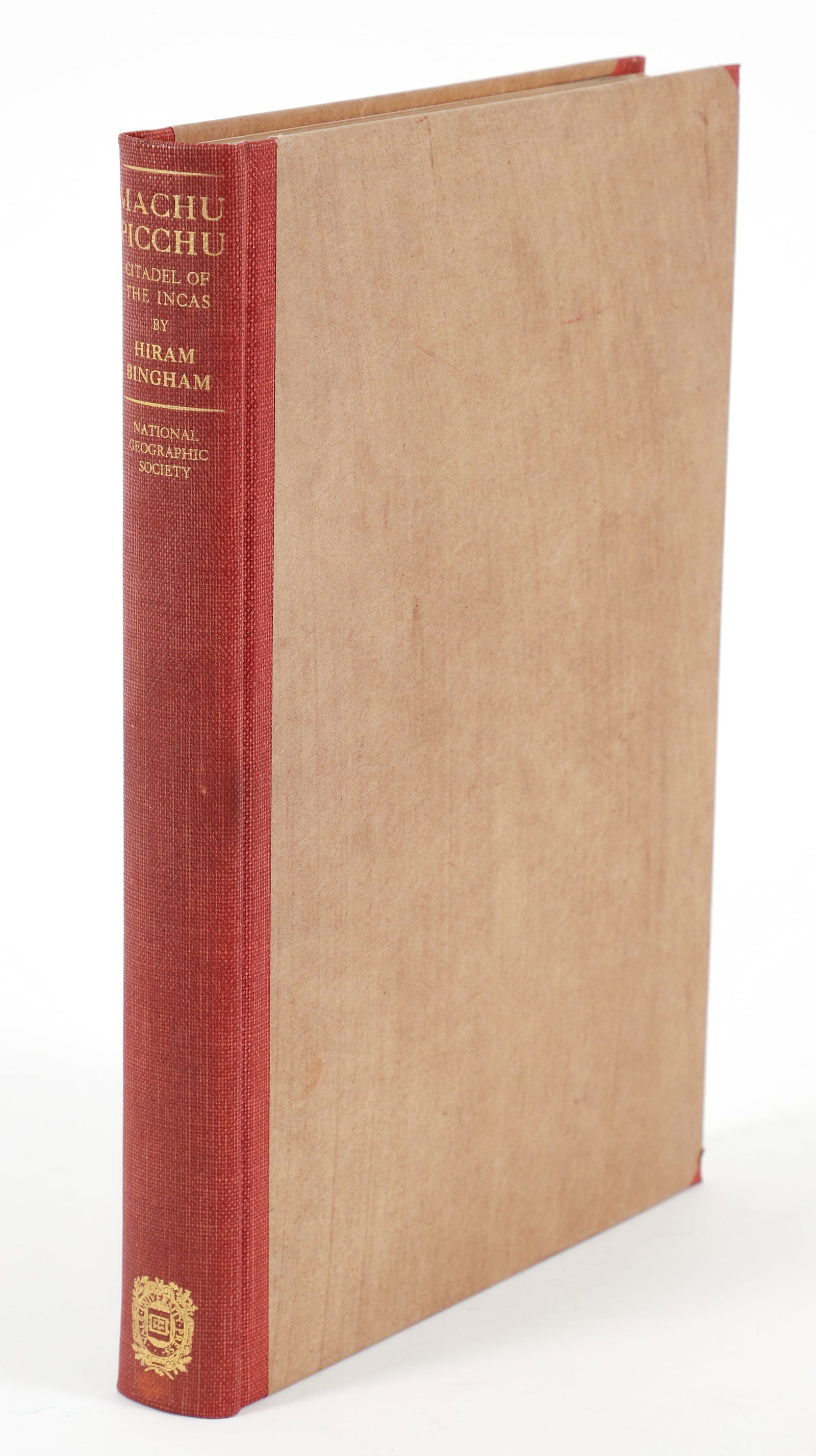 Hiram Bingham Machu Picchu Ltd Ed DEDICATION COPY 1930: Bingham, Hiram, Machu Picchu: A Citadel of the Incas, report of the Explorations and Excavations Made in 1911, 1912 and 1915 under the auspices of Yale University and the National Geographic Society, 