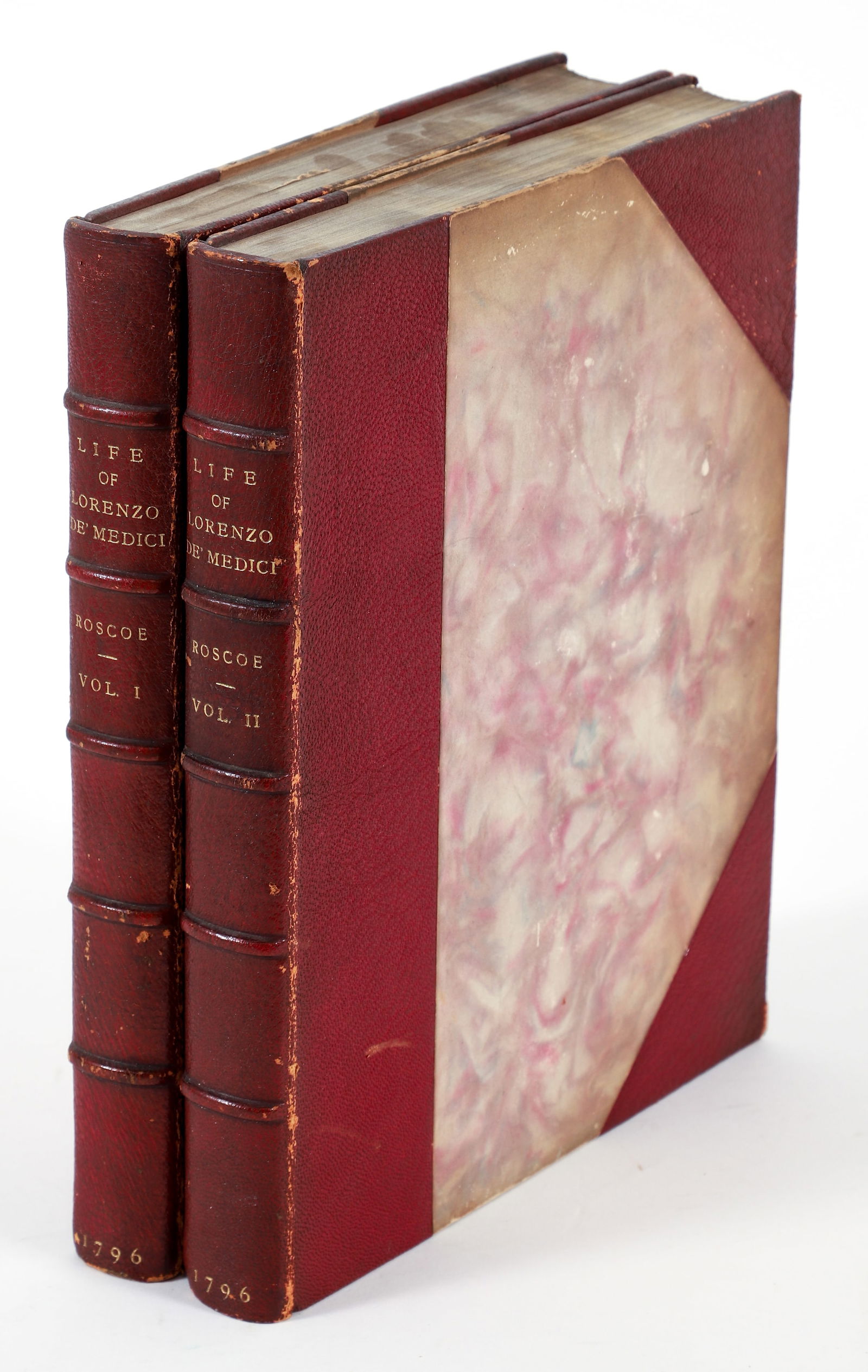 William Roscoe Life of Lorenzo de'Medici 2 vols 1796 (1 of 4)