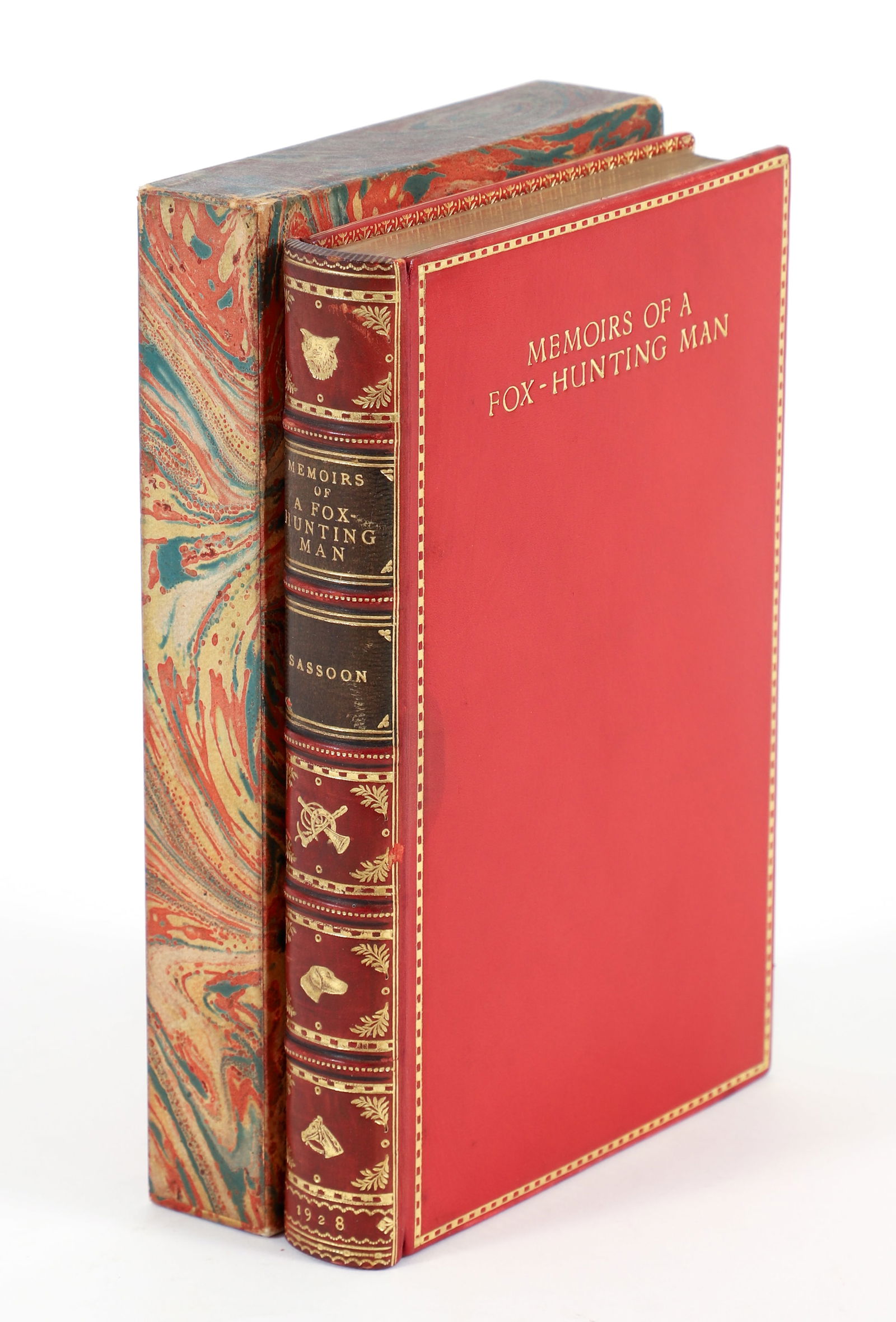 Sassoon Memoirs of a Fox-Hunting Man Sangorski fine binding (1 of 3)