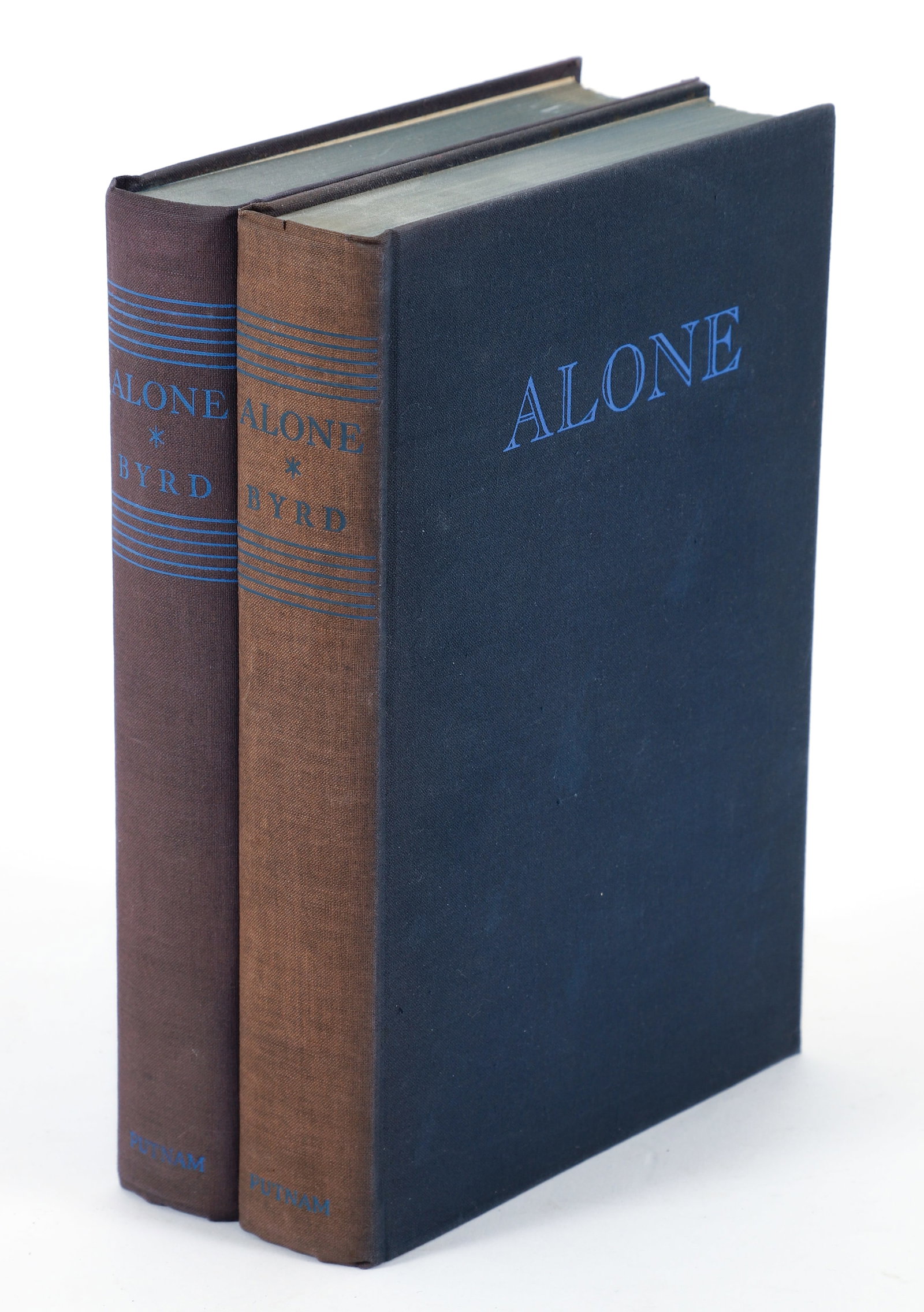 Richard Byrd 2 signed first editions of Alone 1938 (1 of 4)