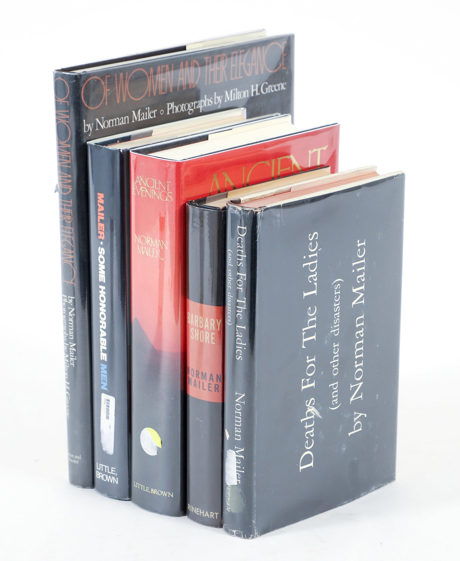 Norman Mailer 5 SIGNED first editions including Barbary Shore (1 of 7)