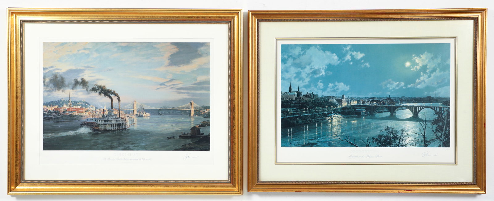 2 Signed John Stobart Offset Lithographs (1 of 6)