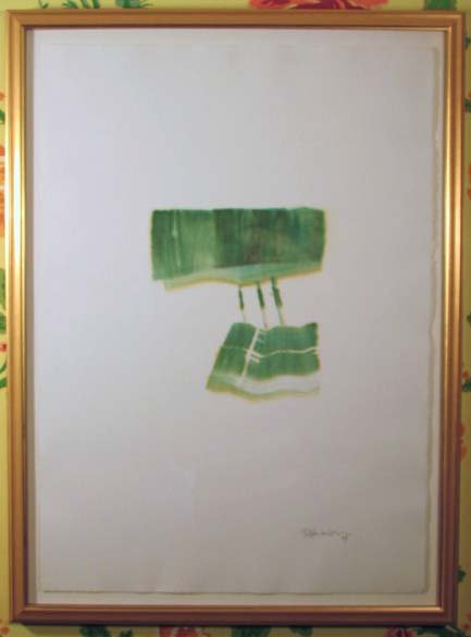 William De Looper Untitled watercolor monotype 199: Artist: De Looper, William (Dutch/American, living in Washington DC 1932 - 2009) Title: Untitled Date: 1993 Medium: watercolor monotype Dimensions: 29.75 x 21.5 inches Edition: unique