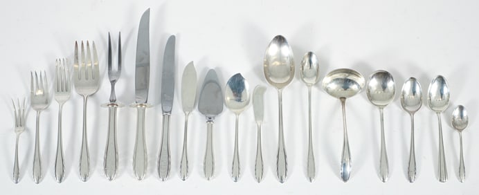 Gorham Sterling Silver Lyric Flatware Set in Box