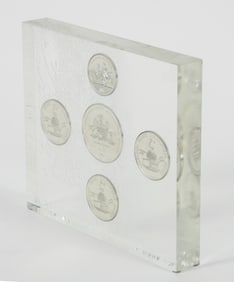 Five Sterling Silver Scaife Family Industrial Exposition Awards