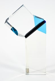 Latchezar Boyadjiev glass sculpture Released Motion