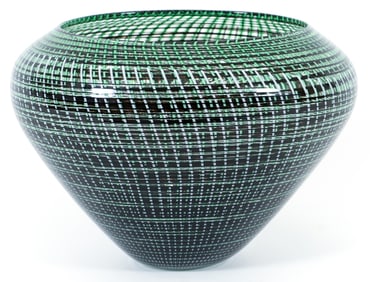 Lino Tagliapietra edition glass Tessuto Vase