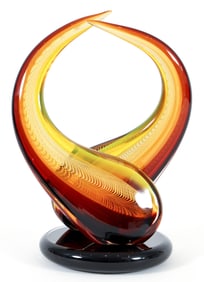 Adriano Dalla Valentina glass sculpture Rainbow