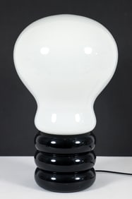 Large Bulb Table Lamp by Ingo Maurer designed 1966