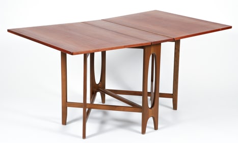 Bendt Winge Teak Drop Leaf Table