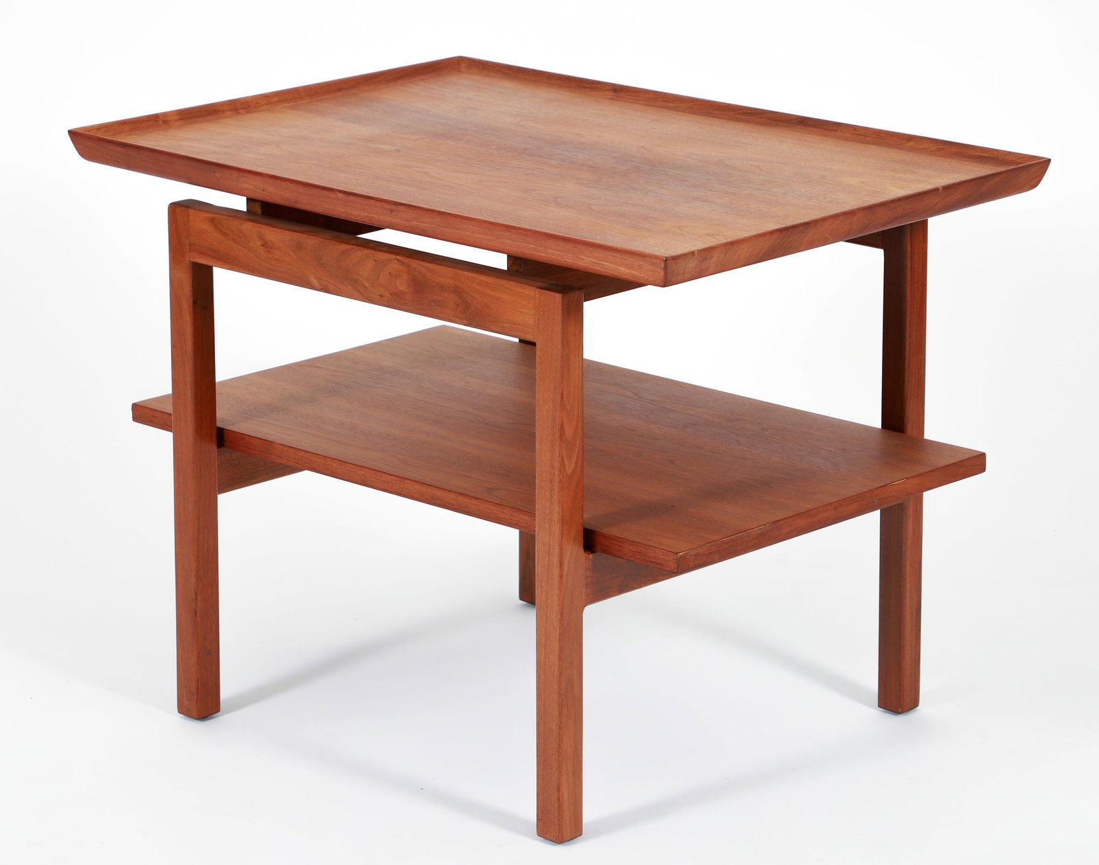 Jens Risom Walnut Side Table (1 of 5)