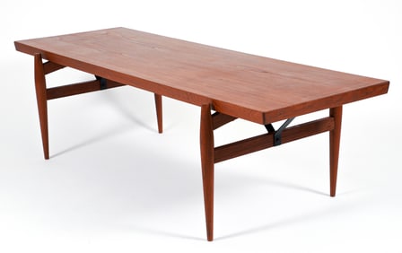 Manner of Finn Juhl Teak Coffee Table