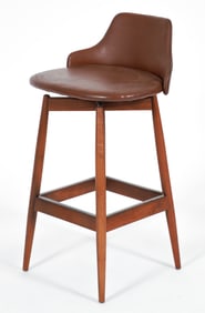 Kodawood Mid Century Modern Stool