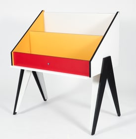 Martin Prekop Supremacist Book or Magazine Rack