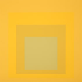 Josef Albers I-S h 1971 Signed Screenprint Homage to the Square