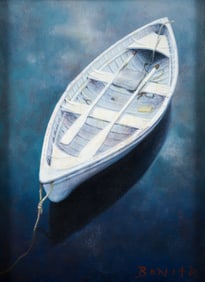 Todd Bonita painting Sea Whisper