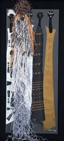 Frank Frazier 1998 Standing Fashion Figures collage