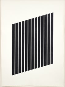 Donald Judd 1978 Untitled signed and numbered aquatint
