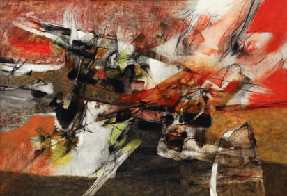 Jack Madson 1964 painting Anticipation