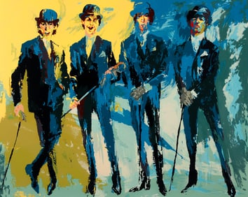 LeRoy Neiman 1992 orig serigraph The Beatles