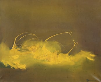 Venancio Shinki Peruvian School Untitled Abstraction 1960's