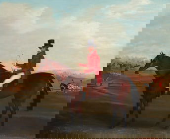 Circle David Dalby painting Portrait of a Gentleman, Possibly John Mytton