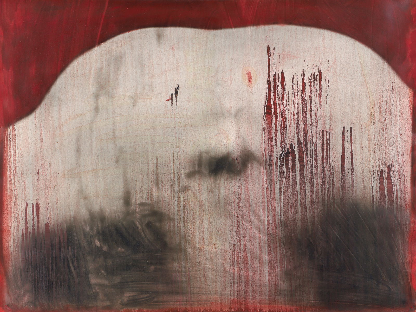 Jon Anderson Submission Self Overpainted Photograph 1993 (1 of 3)