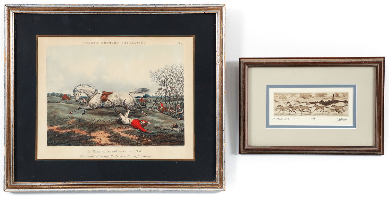 2 Equine Prints, Outer Banks Wild Horses, Fores's Hunting (1 of 4)