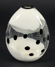 James Watkins 2015 Spotted Glass Vase